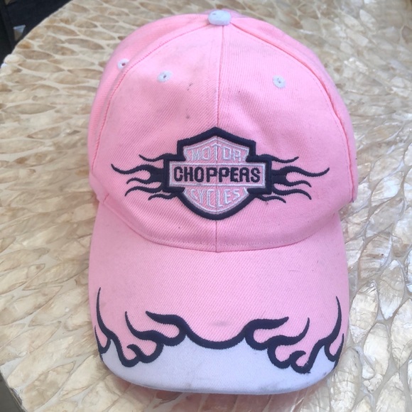 Motor Choppers Cycles Accessories - *2 FOR $20~Pink Y2K Motor Choppers Cycles Cap